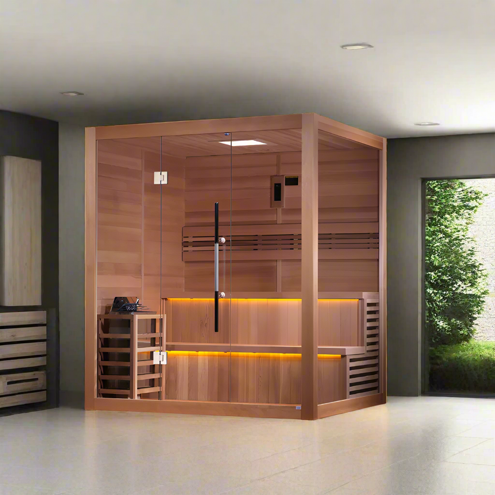 Why the Golden Designs Kuusamo Edition 6 Person Sauna Is Becoming a Favorite for Luxury Home Wellness