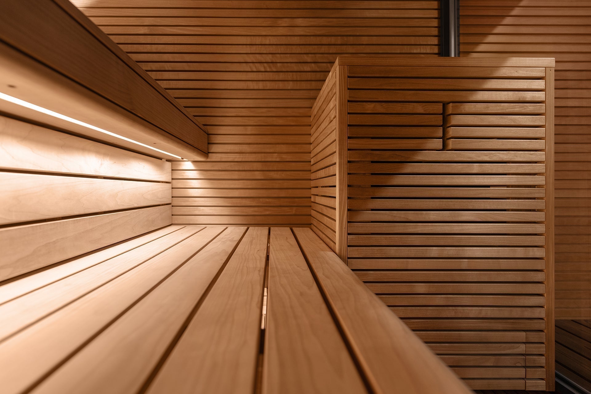 Auroom Arti modern modular sauna for rooftop or balcony
