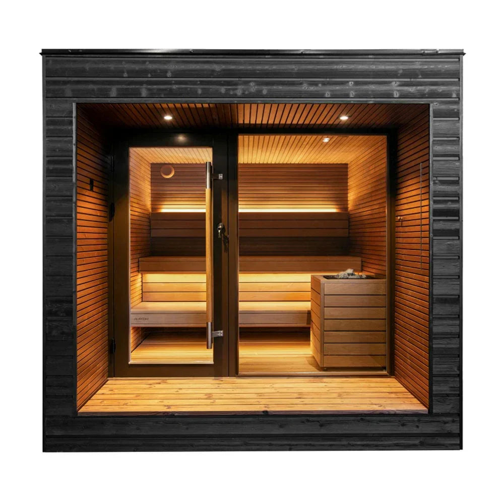 Auroom Arti Outdoor Modular Cabin Sauna compact design
