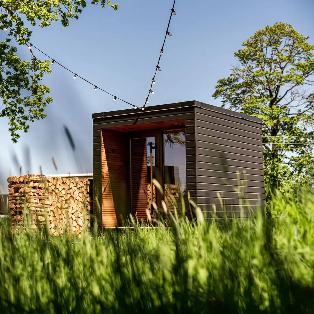 Auroom Arti Premium Modular Sauna for Terrace Installation