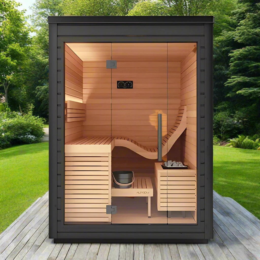 Auroom Aura Scandinavian Design Outdoor Sauna Cabin