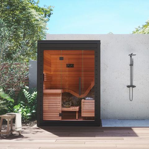 2 Person Auroom Aura Outdoor Wellness Sauna Retreat