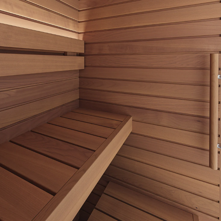 Auroom 1 Person Sauna Cabin with Minimalist Glass Design