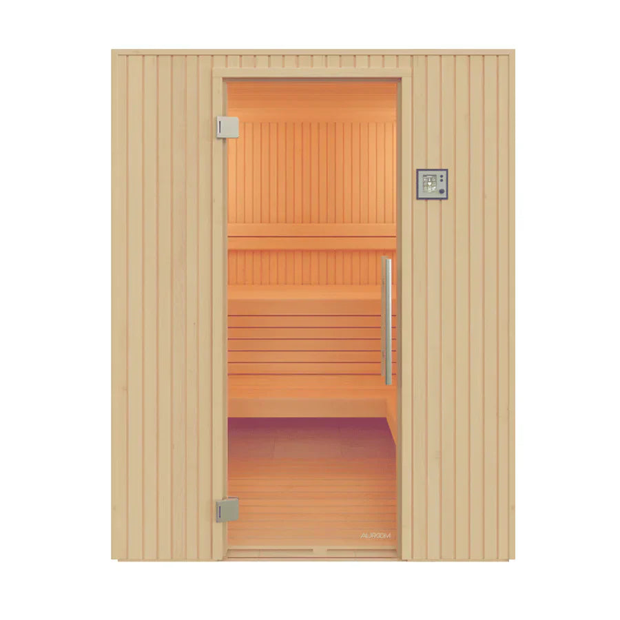 Premium Auroom Familia Home Sauna for Elegant Interior Wellness