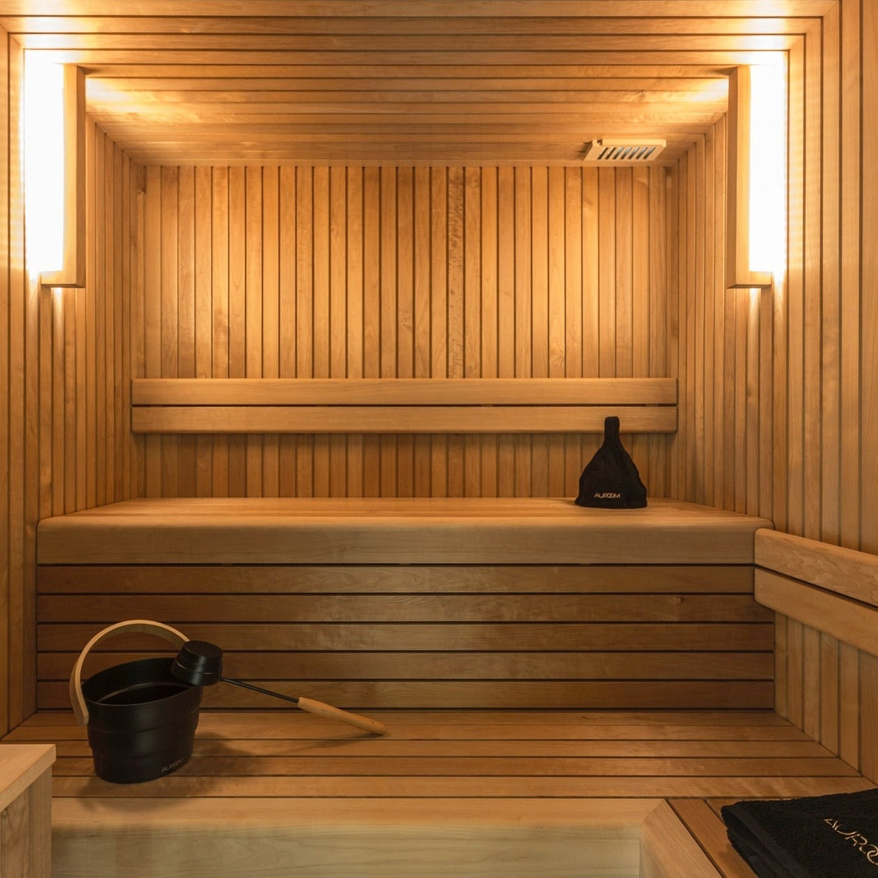 Auroom Familia Sauna Room Kit for Modern Home Interiors