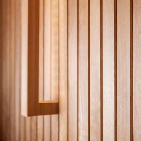 Auroom Familia Home Sauna Kit with Elegant Scandinavian Design