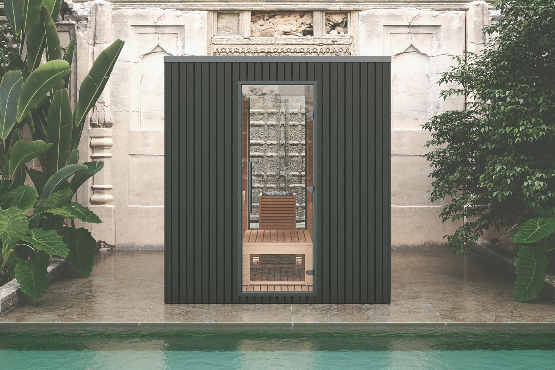 Auroom Garda Modern Cross-Laminated Wood Sauna Cabin