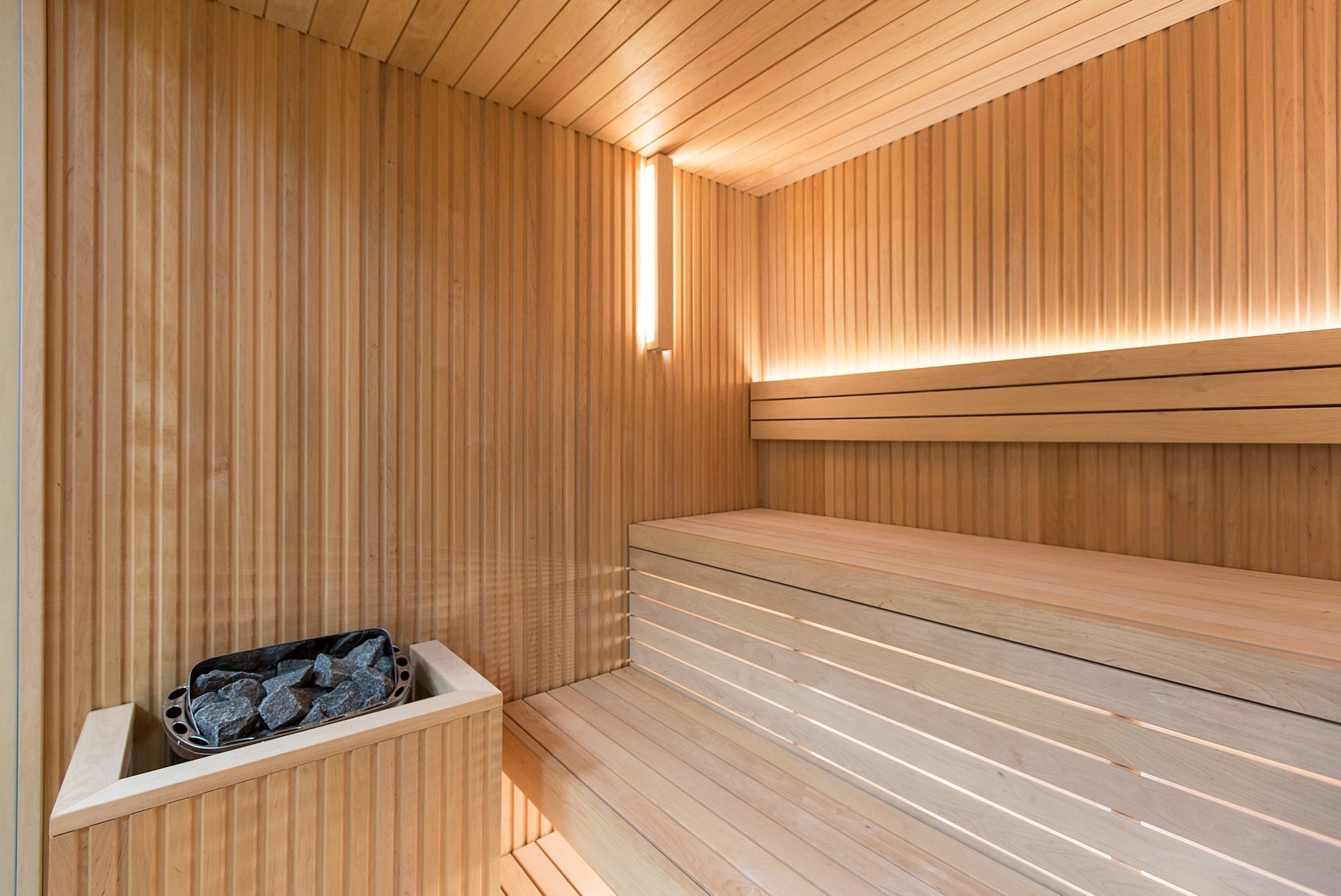 Auroom Libera Contemporary Glass Sauna for Home Wellness