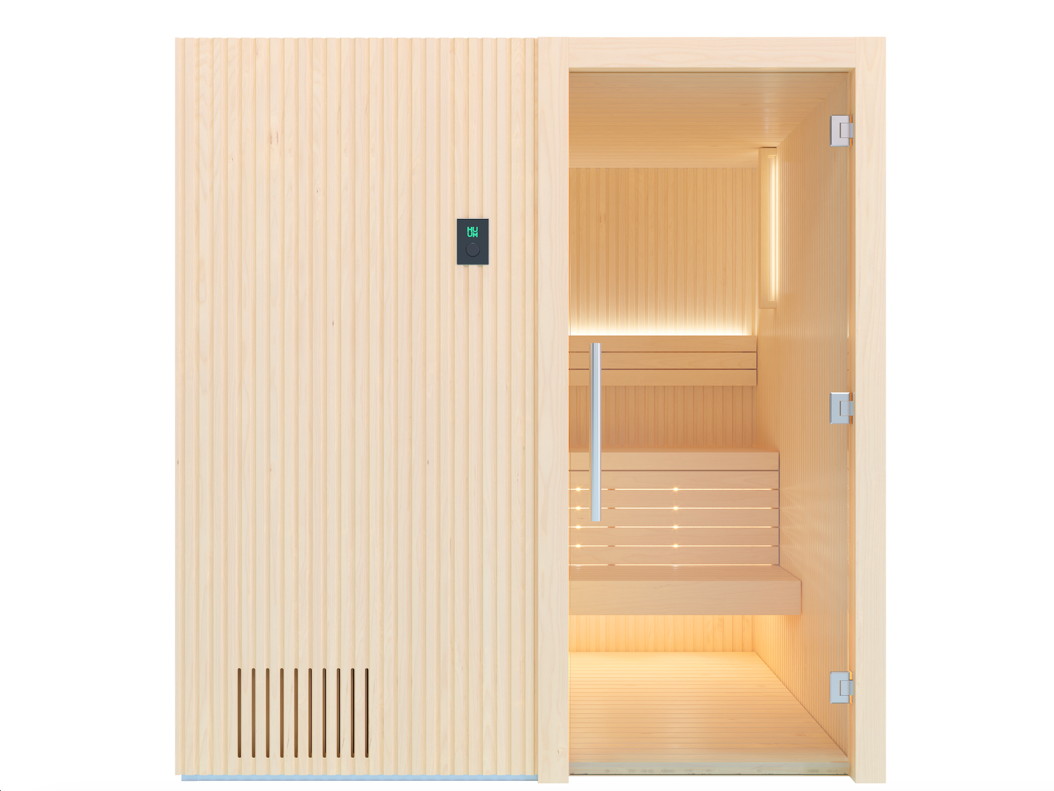 Auroom Libera Premium DIY Sauna with Alder wood interior
