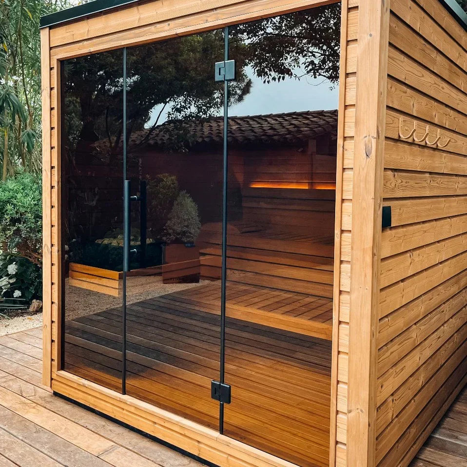 Auroom Mira L Outdoor Wellness Sauna Cabin Structure
