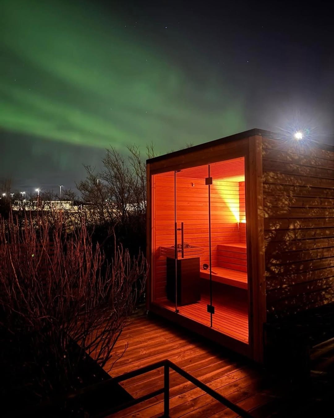 Auroom Mira L Garden Sauna Cabin Natural Finish