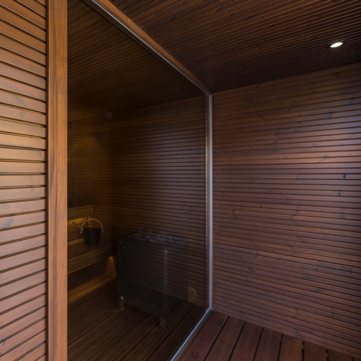 Auroom Natura Luxury Modular Sauna for Outdoor Relaxation