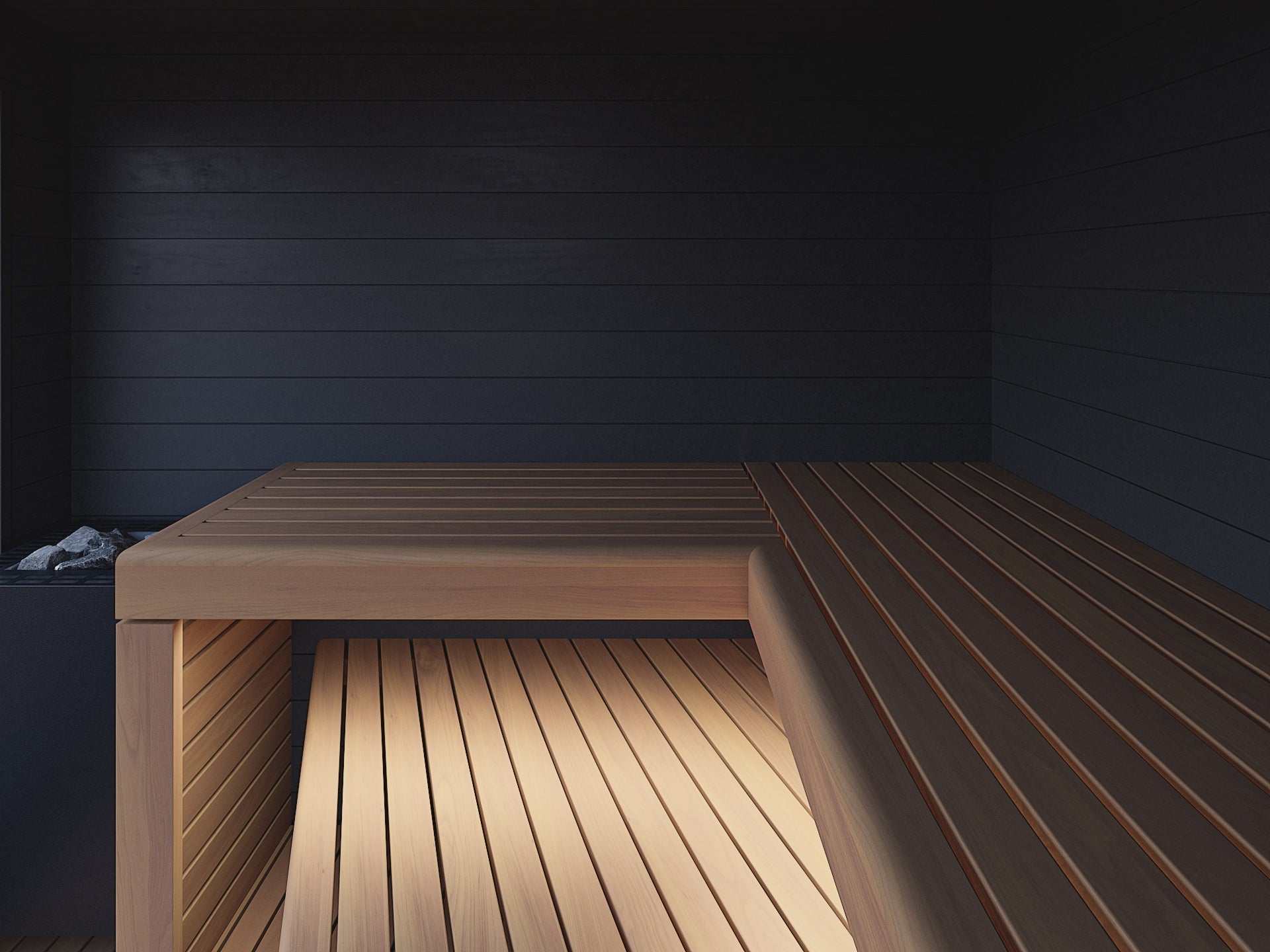 Auroom Terra S Outdoor Sauna with Premium Wooden Interior