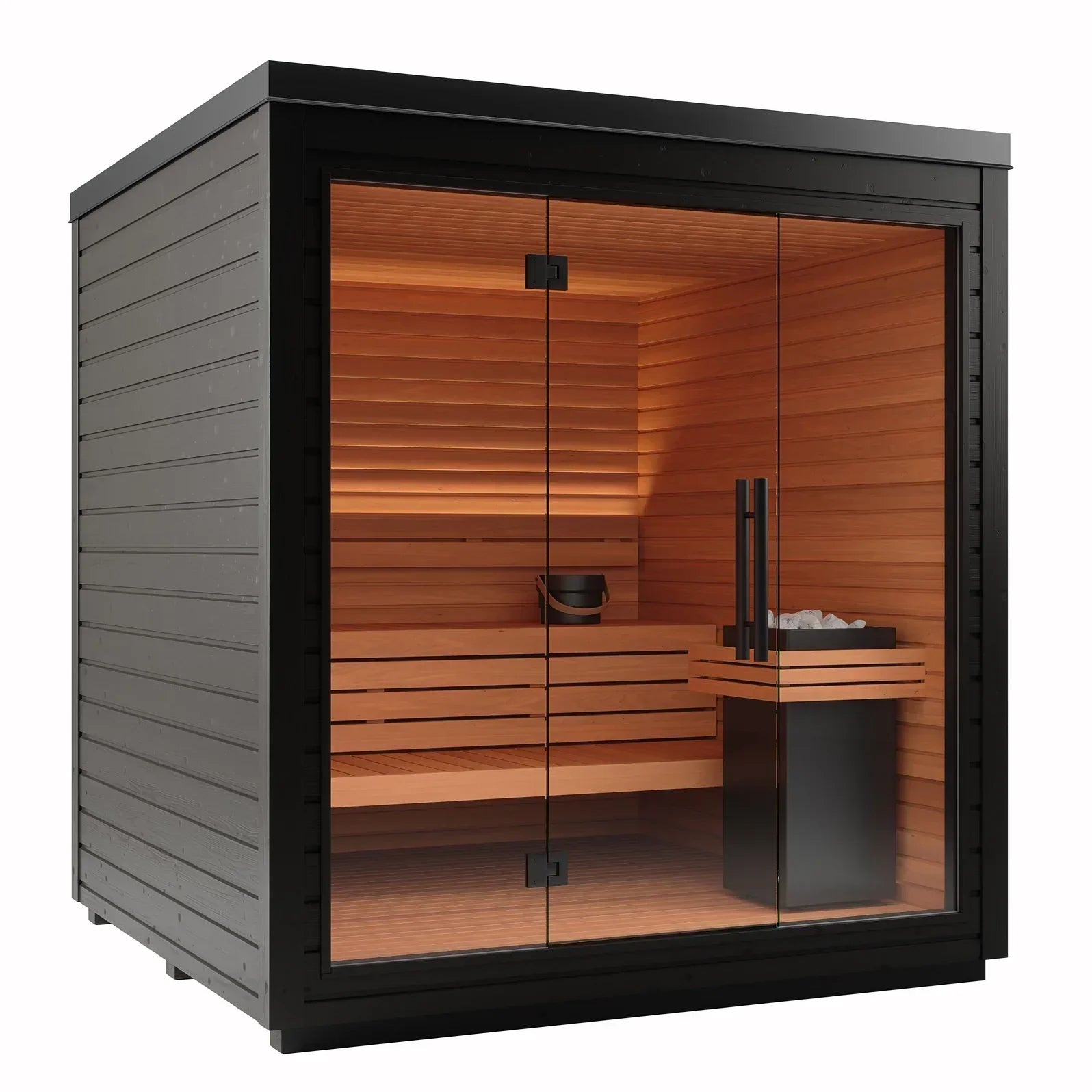 Auroom Mira L Outdoor Modular Cabin Sauna Kit