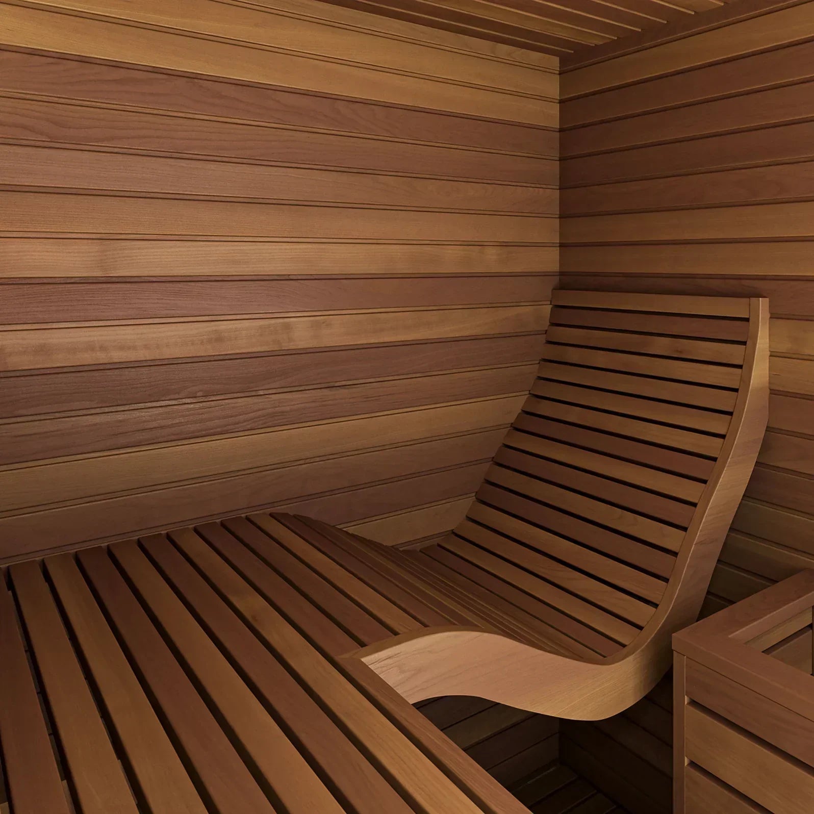 Auroom Baia Luxury Small Space Indoor Sauna Cabin