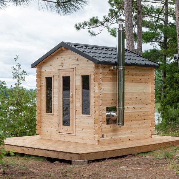 Canadian Timber Georgian Cabin Sauna by Dundalk Leisure
