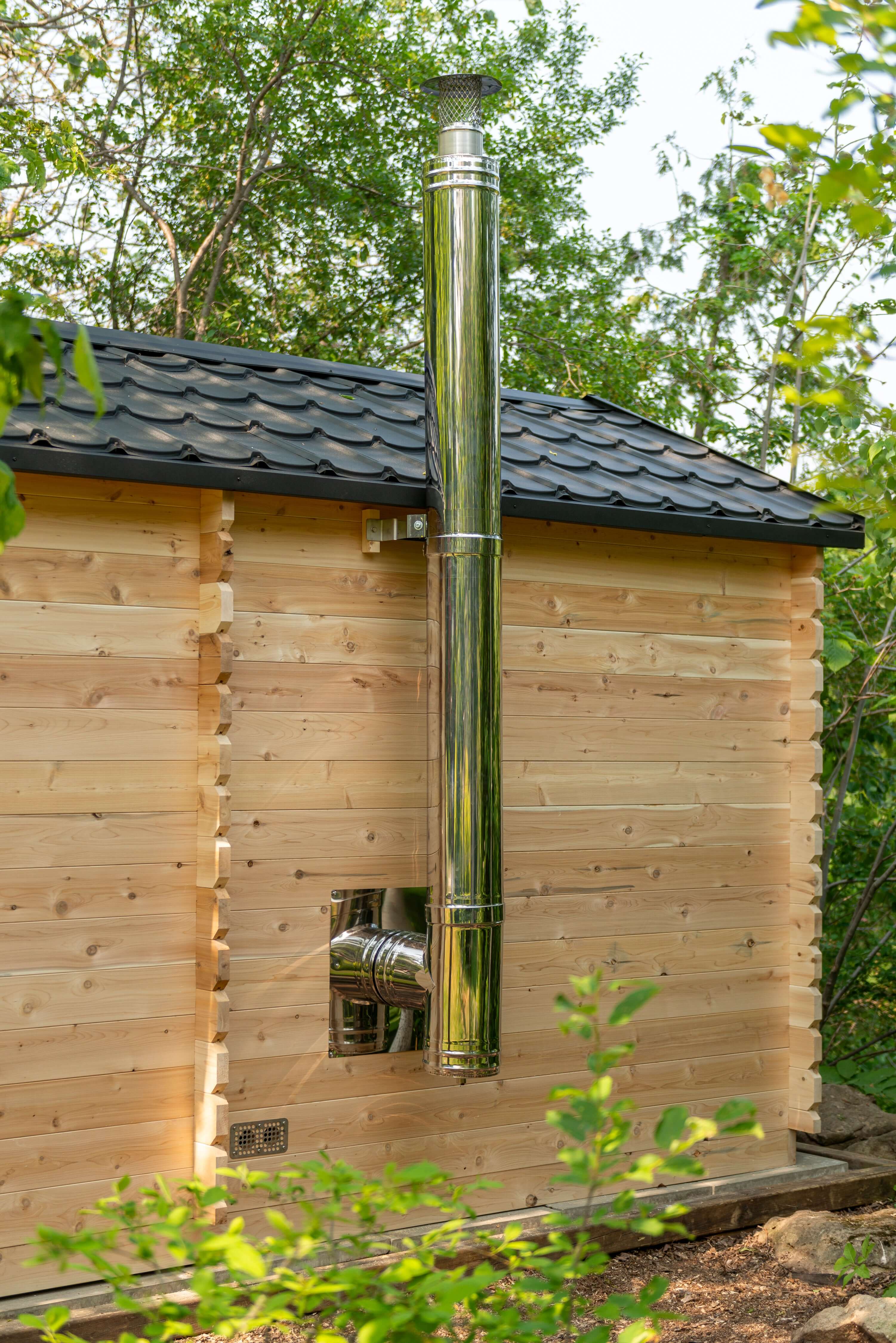 Georgian Cabin Sauna in Eastern White Cedar