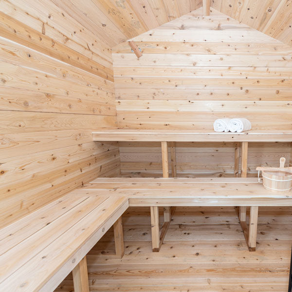 Dundalk Leisurecraft 6 Person Cedar Outdoor Sauna