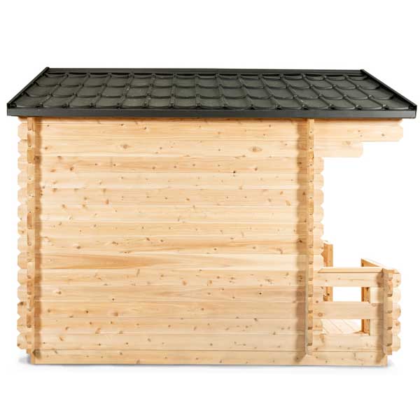 Canadian Timber Georgian Outdoor Sauna by Dundalk