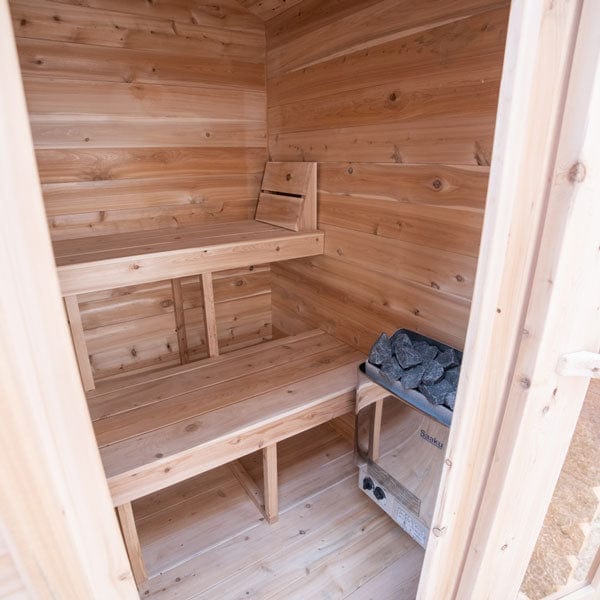 Canadian Timber Granby Sauna Backyard Installation