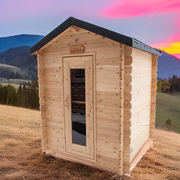 Granby CTC66W Outdoor Sauna in Eastern White Cedar