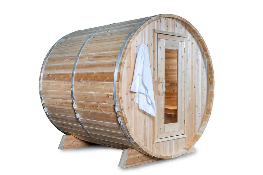 Premium Cedar Backyard Sauna – Dundalk LeisureCraft Harmony Model