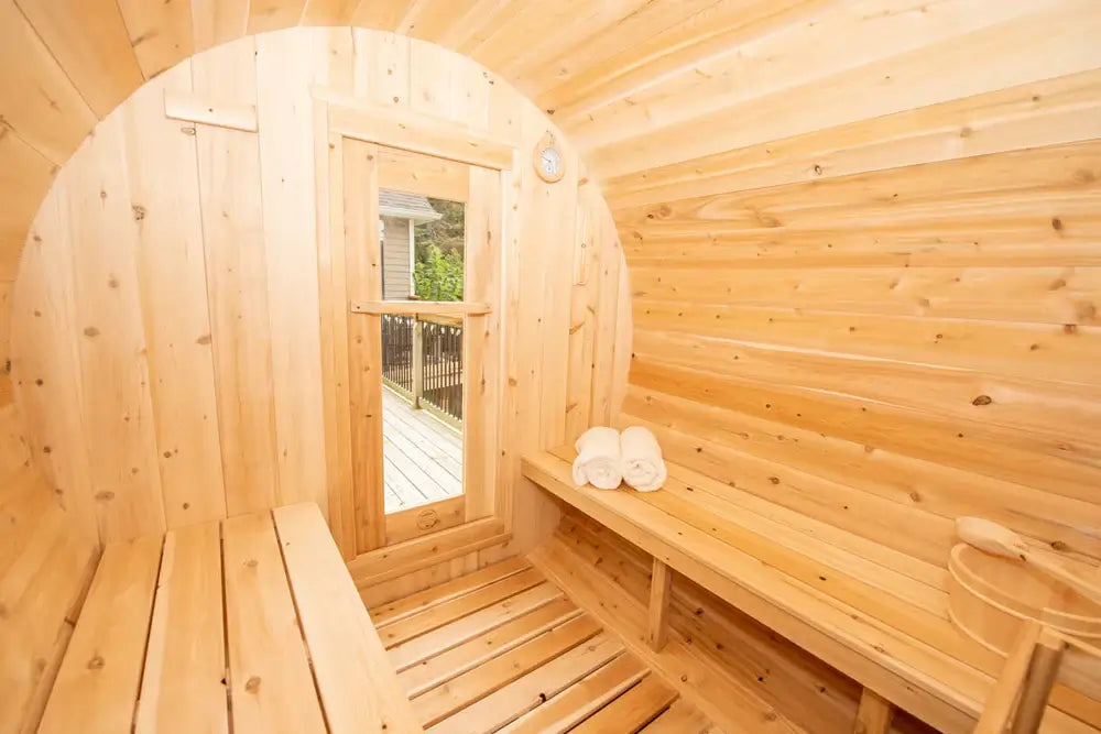 Canadian Timber Harmony Sauna Luxury Outdoor Spa Cabin