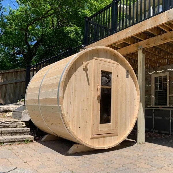 Dundalk Harmony Sauna Kit in Natural Eastern White Cedar
