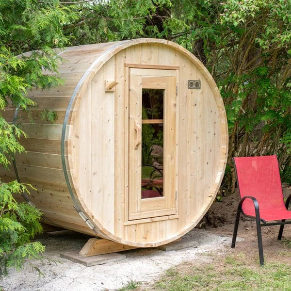 2–4 Person Dundalk CT Harmony Outdoor Barrel Sauna