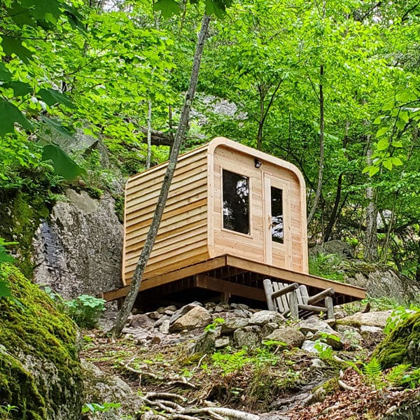 Canadian Timber Luna Sauna by Dundalk LeisureCraft Outdoor Collection
