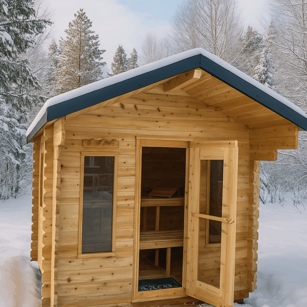 Dundalk CT Palmer 6 Person Outdoor Cabin Sauna