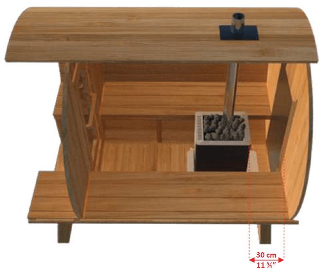 Authentic Dundalk LeisureCraft Serenity Sauna