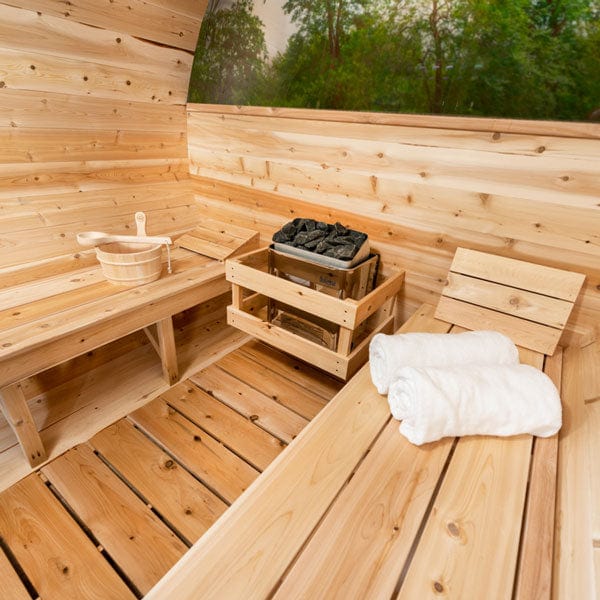 Dundalk CTC2245MP Premium Eastern White Cedar Barrel Sauna