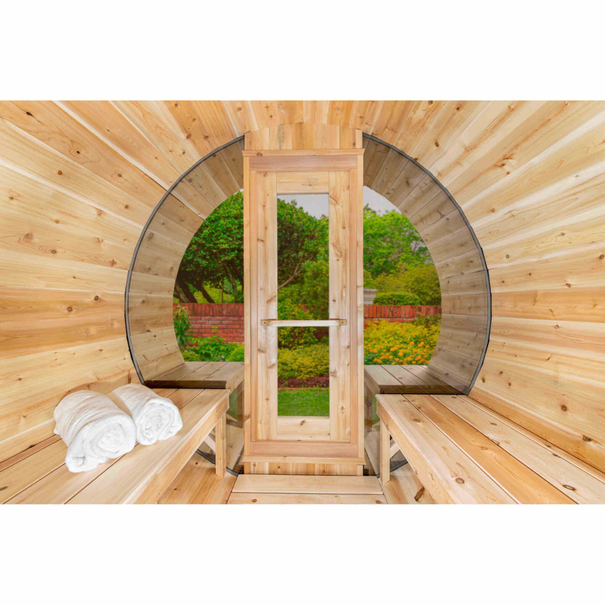 Outdoor Wellness Sauna – Dundalk LeisureCraft Tranquility MP Model