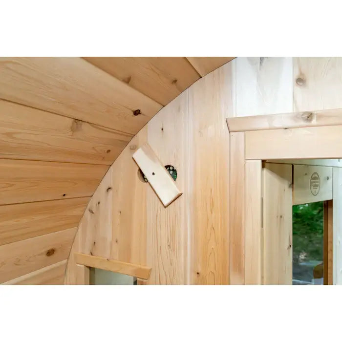 Premium Cedar Barrel Sauna for 4–6 Person Outdoor Spa Experience