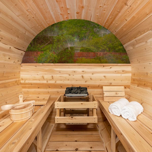 Canadian Timber Collection Barrel Sauna – Dundalk LeisureCraft Tranquility MP