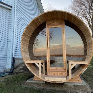 Dundalk LeisureCraft Canadian Timber Barrel Sauna Tranquility MP Model