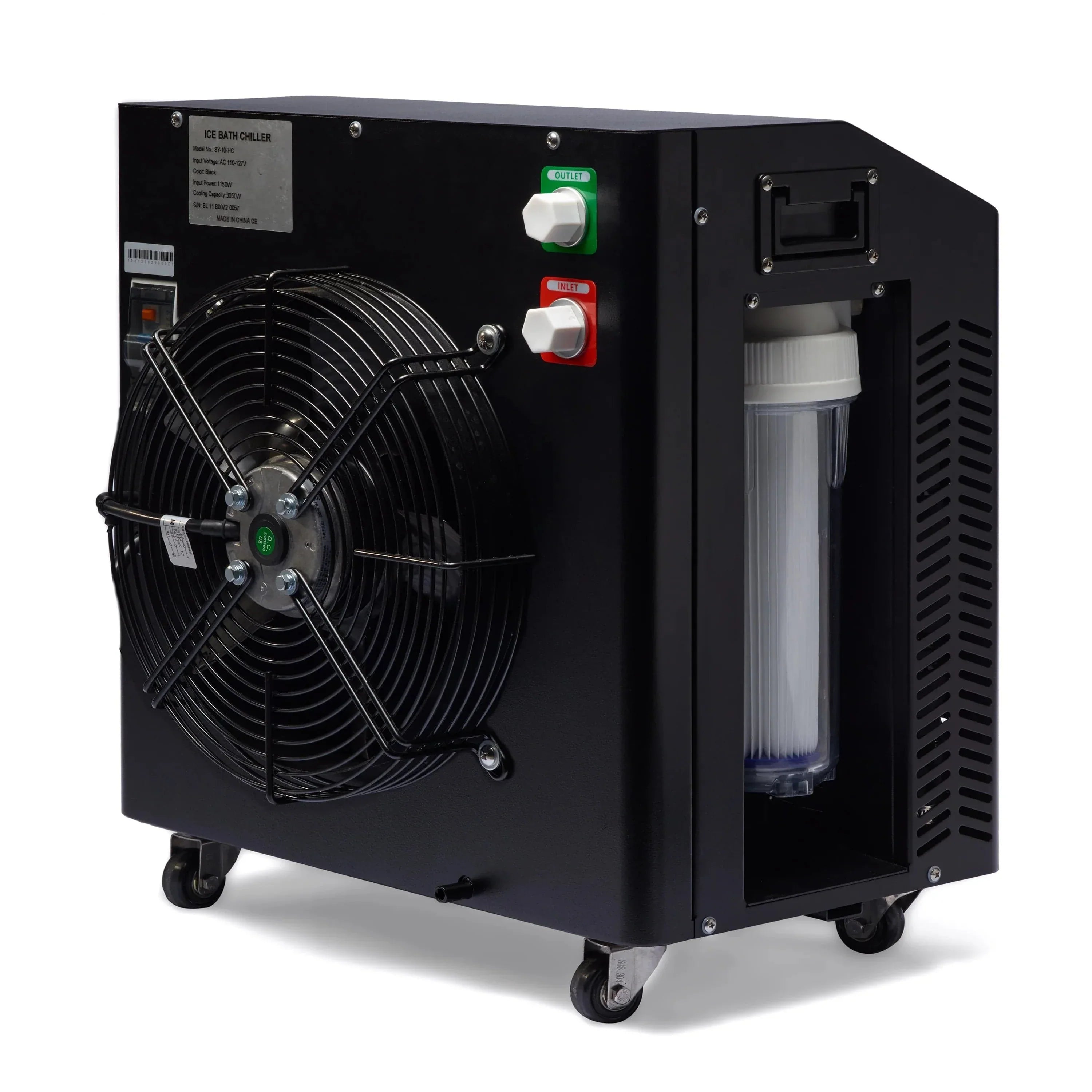 Dynamic Cold Therapy 1.0 HP Cold Plunge Chiller – WiFi, Cooling & Heating, 150 Gallon