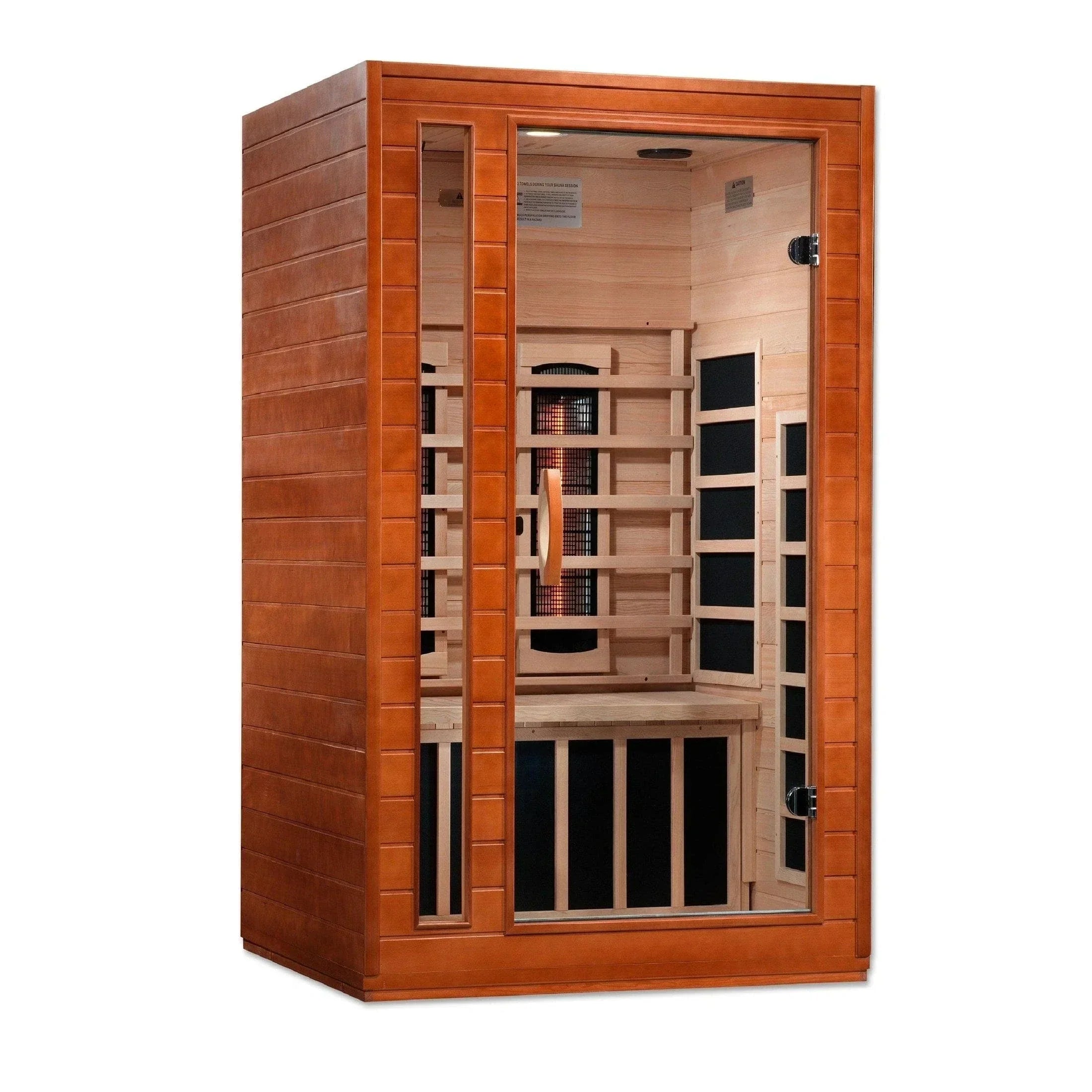 Shop the Dynamic Vittoria 2-Person Ultra Low EMF FAR Infrared Sauna. Space-conscious reforested Canadian Hemlock design built for home wellness.
