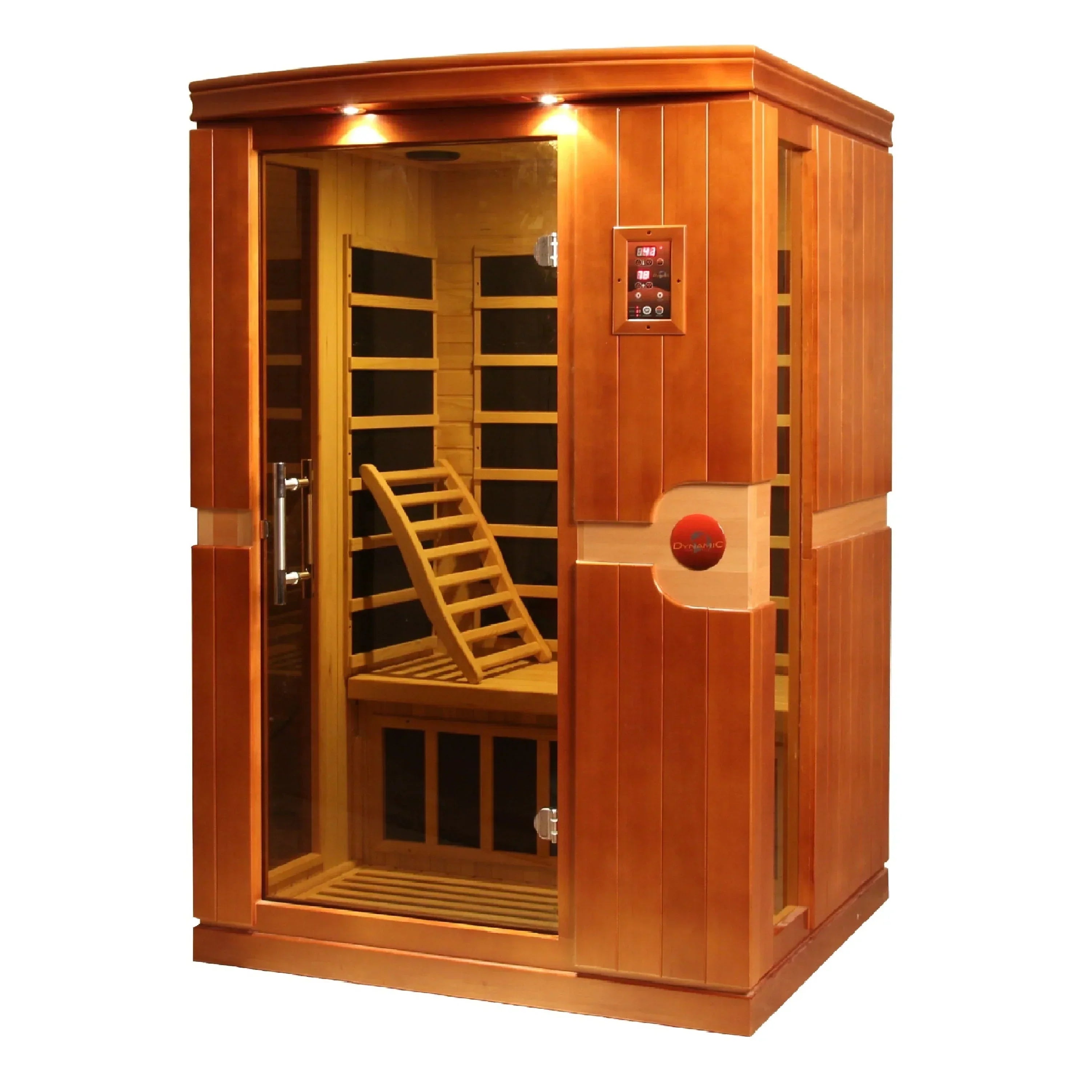 infinity saunas Dynamic Venice Elite 2-person Ultra Low EMF FAR Infrared Sauna - DYN-6210-01 Elite