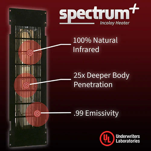 Finnmark FD-1 Full Spectrum Infrared Sauna Front View