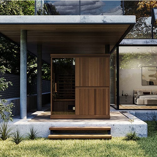 3 Person Infrared Sauna in Canadian Hemlock Wood