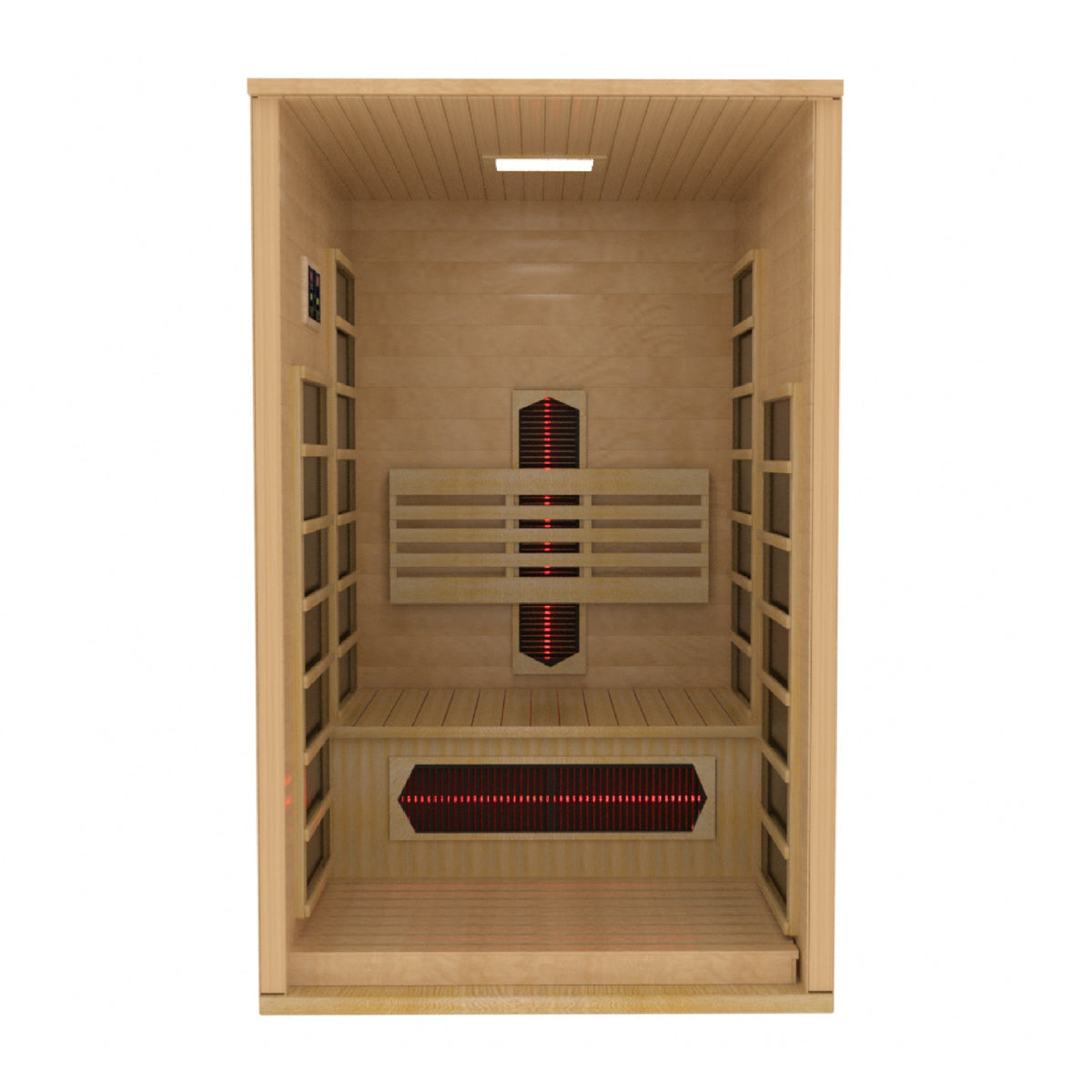 Dynamic Gracia 1–2 Person Full Spectrum Near Zero EMF Infrared Sauna – DYN-6119-03-FS