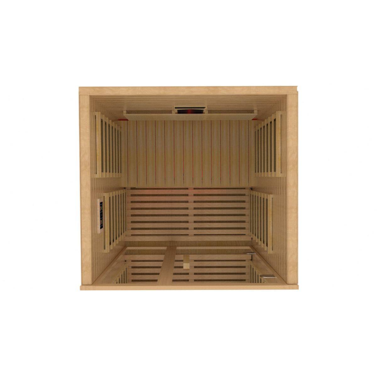 Dynamic Gracia 1–2 Person Full Spectrum Near Zero EMF Infrared Sauna – DYN-6119-03-FS