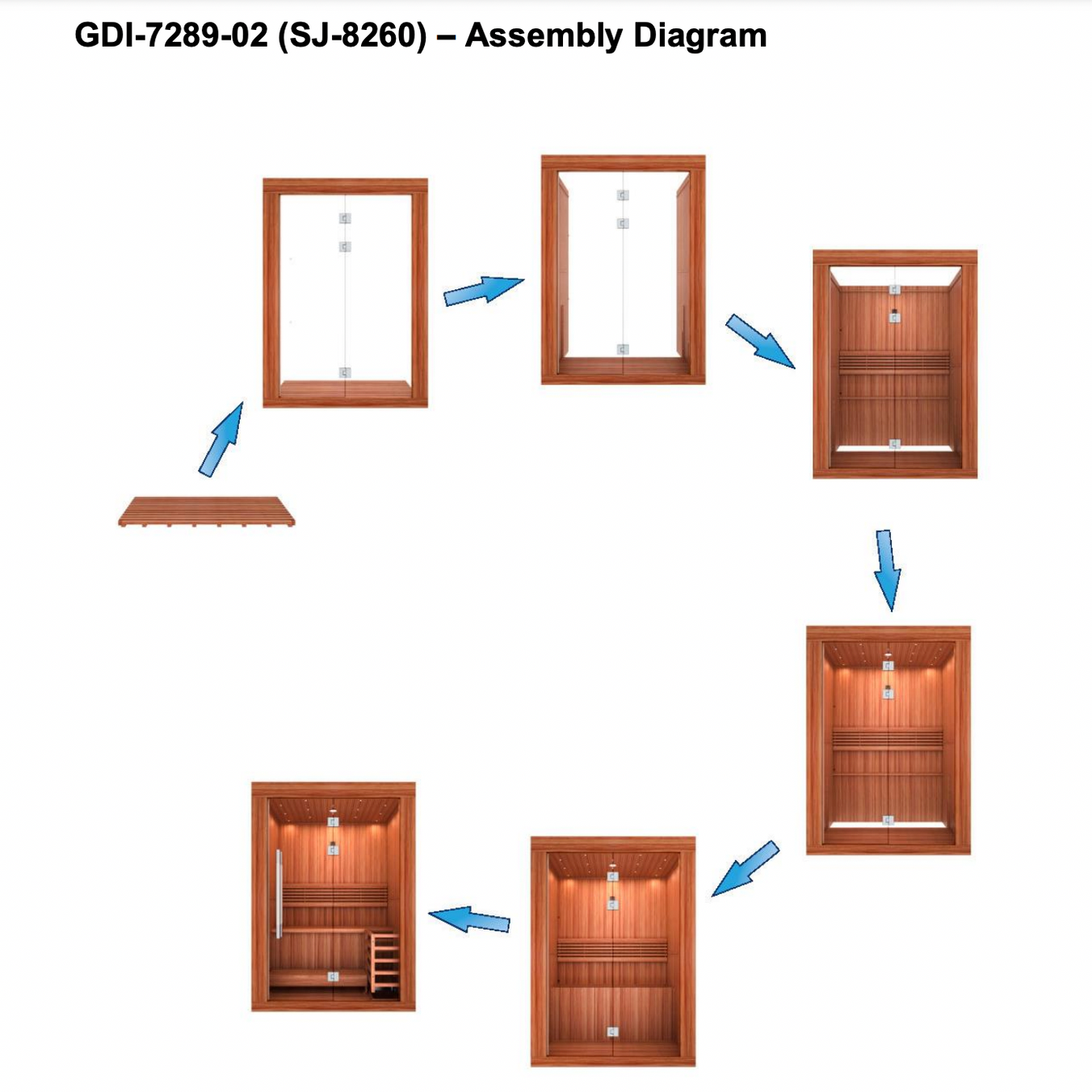 2-person indoor traditional sauna with 6.0 kW stove heater, Golden Designs 2025 model designed for fast heating and home wellness relaxation