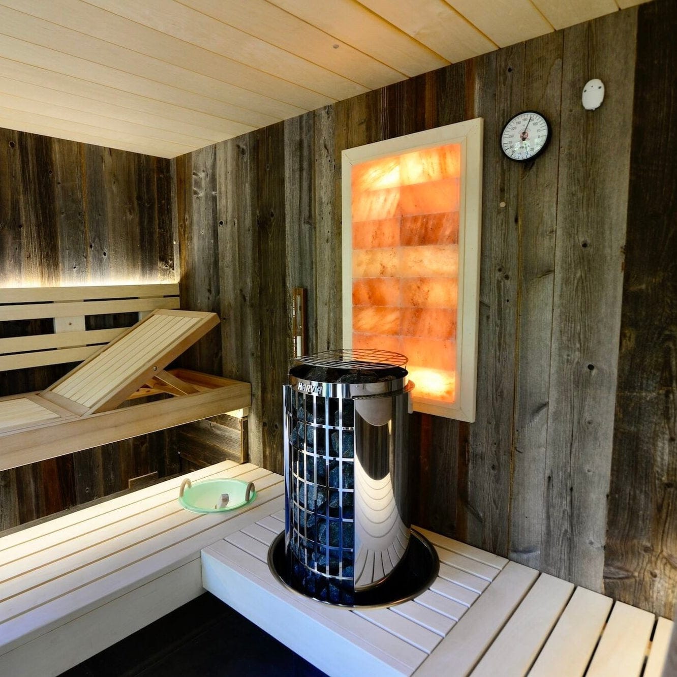 Harvia Cilindro PC110E 10.5kW Sauna Heater Package with Xenio Control & Sauna Stones