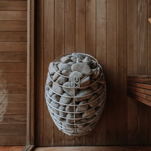 HUUM Drop 9kW Electric Sauna Heater Package with UKU Control & Sauna Stones