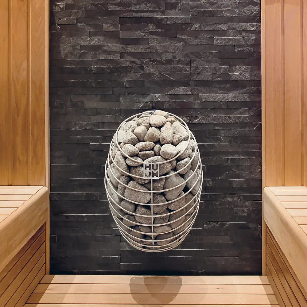 HUUM Drop 9kW Electric Sauna Heater Package with UKU Control & Sauna Stones