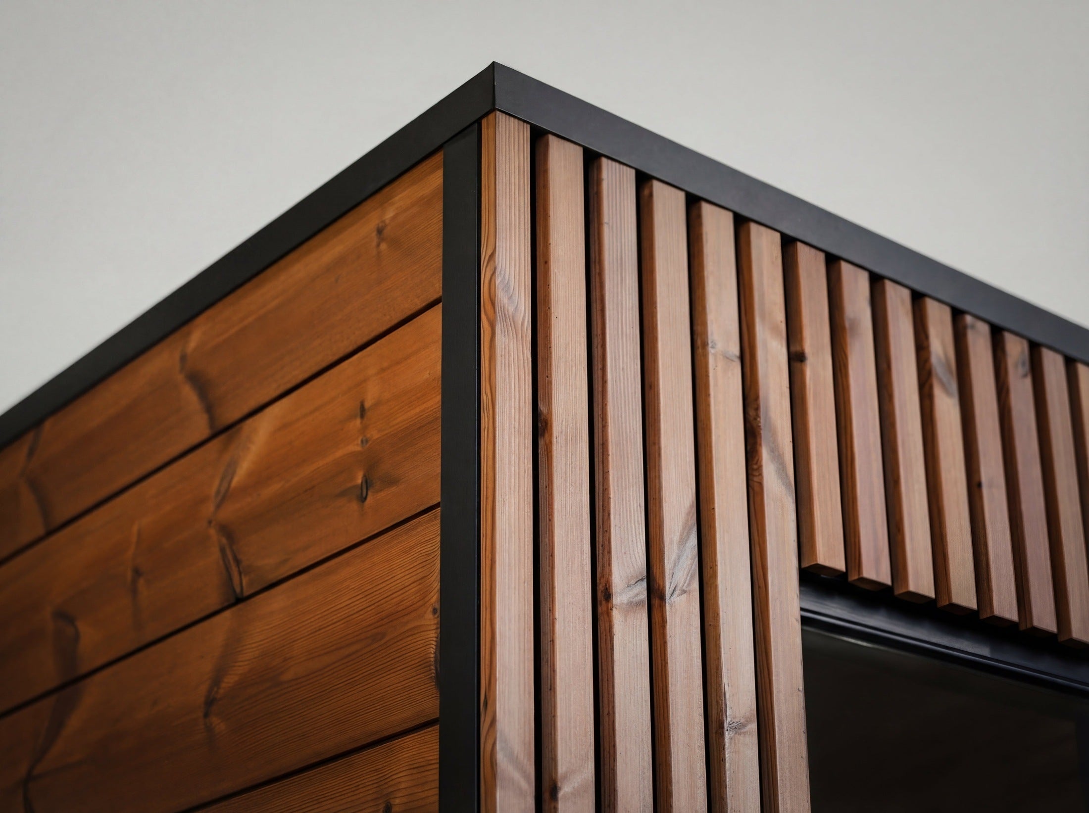 4 Person Outdoor Traditional Sauna Kit in ThermoWood by Leil Viva, Premium Backyard Home Sauna Made in Estonia