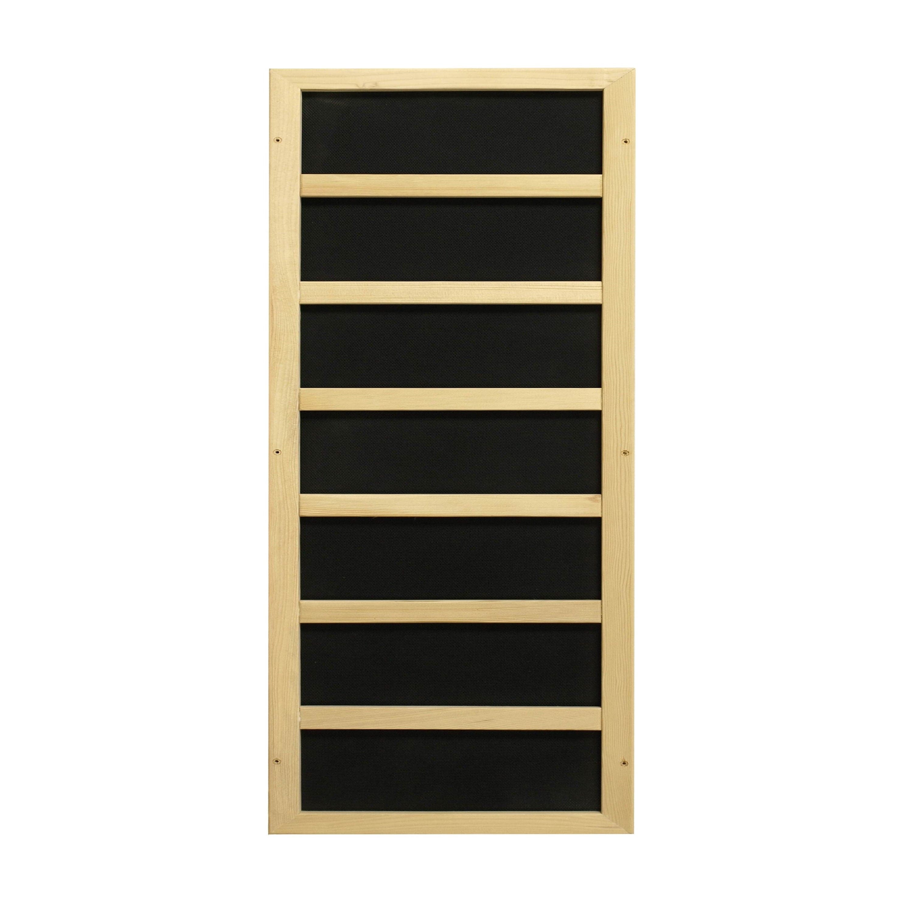 Canadian red cedar 3-person Maxxus infrared sauna with full spectrum heaters and modern wellness technology features